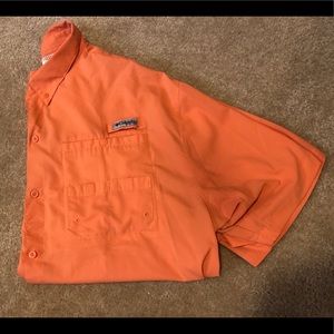 Orange short sleeve PFG shirt